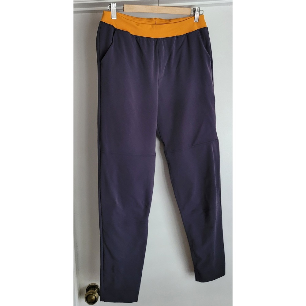 Cotopaxi Mens Pants Small Dark Purple Gold Gorpcore Activewear Trousers Slim